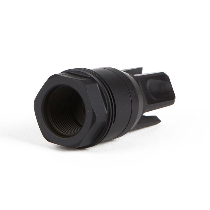 Sig Sauer Clutch-Lok Shouldered QD Flash Hider for SLX/SLH Suppressors 7.62mm Black Picture of Sig Sauer SIG FLASH HIDER 7.62MM CLUTCH-LOK 90 DEG SHOULDER