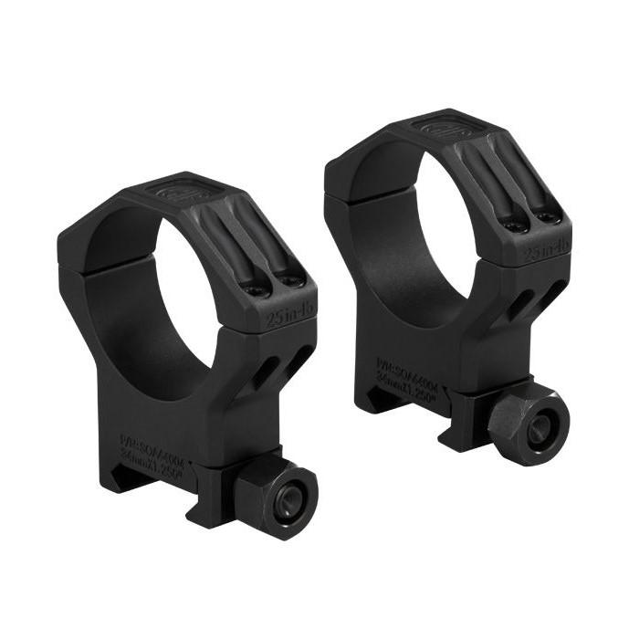 Sig Sauer Alpha6 Scope Ring Set 34mm Extra High Profile 1.25" Al Matte Black