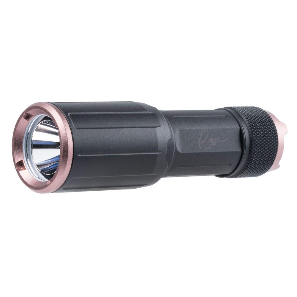 Sig Sauer Foxtrot EDC Rose Flashlight 1350 Lumens Black Picture of Sig Sauer Sig FOXTROT-EDC Rose Edition Compact Flashlight 1350 Lumens