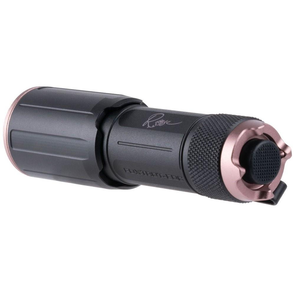 Sig Sauer Foxtrot EDC Rose Flashlight 1350 Lumens Black Picture of Sig Sauer Sig FOXTROT-EDC Rose Edition Compact Flashlight 1350 Lumens