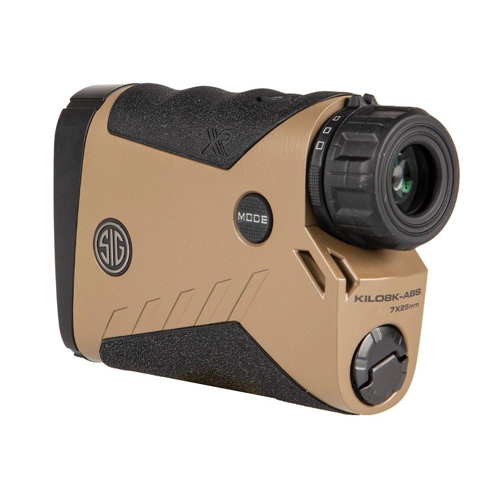 Sig Sauer KILO8K-ABS 7X25mm Laser Rangefinder Monocular 8K YD RF Applied Ballistics Black Picture of Sig Sauer KILO8K-ABS 7X25MM MONOCULAR 8K YD RF APPLIED BALLISTICS BLK