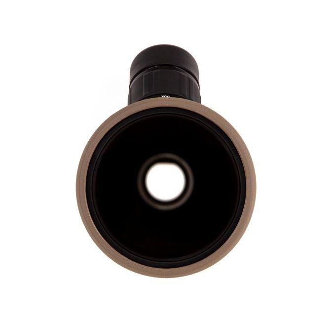 Sig Sauer Oscar8 27-55x80mm Spotting Scope FDE Picture of Sig Sauer OSCAR8 SPOTTING SCOPE 27-55X80MM HDX LENS ANGLED EYEPIECE FDE