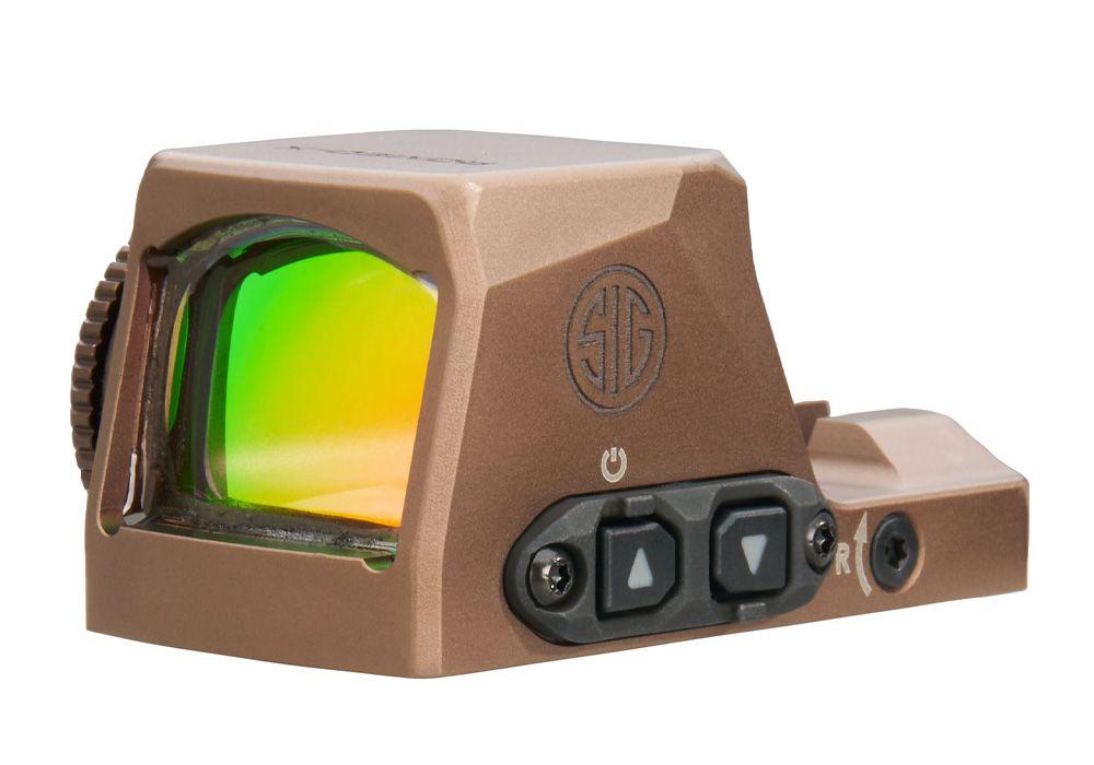 Sig Sauer Romeo-X Reflex Sight Open Pro Footprint Circle Dot - FDE Picture of Sig Sauer ROMEO-X REFLEX SIGHT OPEN PRO FOOTPRINT CIRCLE DOT FDE