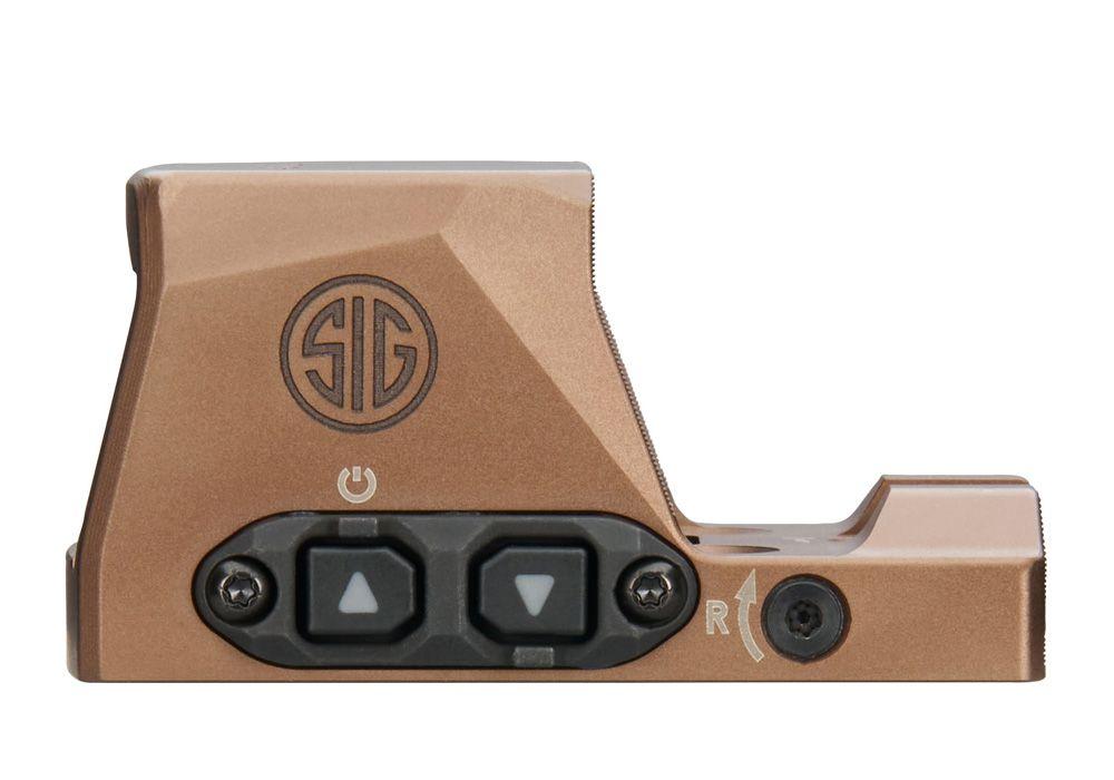 Sig Sauer Romeo-X Reflex Sight Open w Compact Footprint/ Circle Dot - Flat Dark Earth Picture of Sig Sauer ROMEO-X REFLEX SIGHT OPEN COMPACT FOOTPRINT CIRCLE DOT FDE