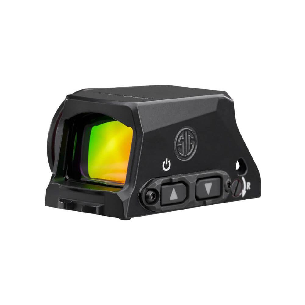 Sig Sauer Romeo-X Sig-Loc Pro Red Dot Sight Red Circle Dot Picture of Sig Sauer ROMEO-X REFLEX SIGHT ENCLOSED SIG-LOC PRO FOOTPRINT CIRCLE/DOT BLACK
