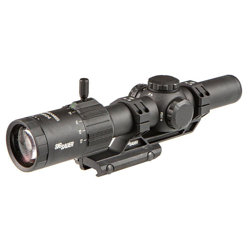 Sig Sauer Tactical Tango-MSR LPVO Rifle Scope 1-6x24 Illum MSR BDC6 incl/ Alpha MSR Mount Black Picture of Sig Sauer Tango MSR 1-6x24 Illum. MSR BDC6 reticle incl. Alpha MSR Mnt