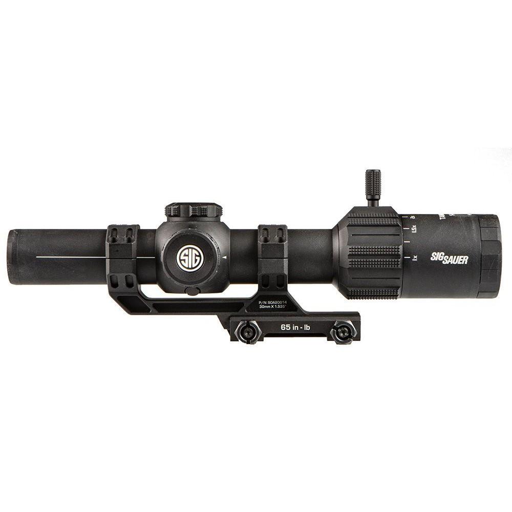Sig Sauer Tango-MSR LPVO Rifle Scope 1-6x24 30mm FFP Illum MSR BDC6 Reticle Black Picture of Sig Sauer Sig Tango MSR Scope 1-6x24mm 30mm FFP Illuminated MSR BDC6 Reticle Black