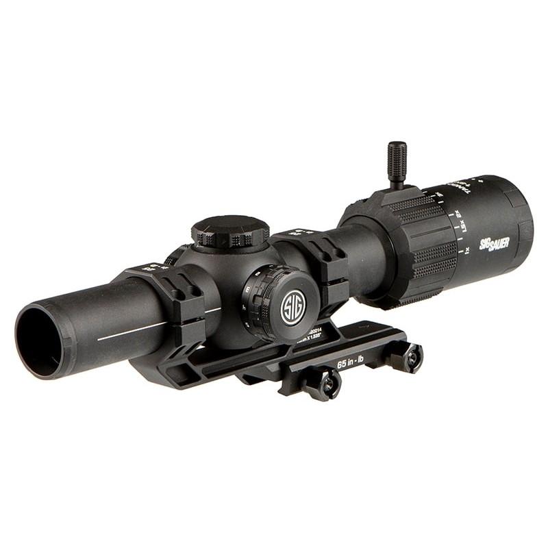 Sig Sauer Tango MSR LPVO Rifle Scope 1-8x24 30mm SFP BDC 8 Illum Black Picture of Sig Sauer Sig TANGO MSR 1-8X24 30MM SFP ILLUMINATED BDC 8 BLK W/1.535 MOUNT