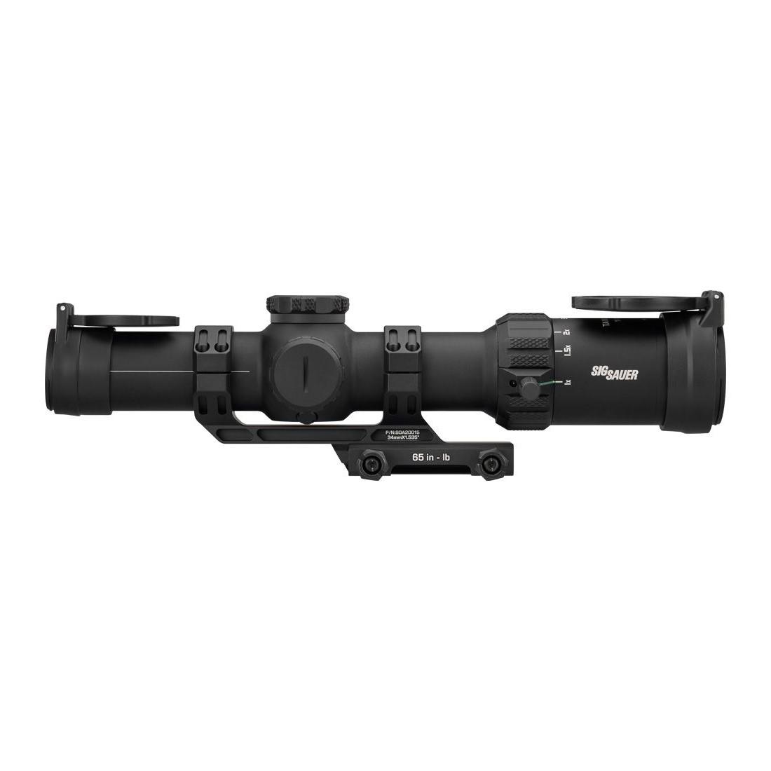 Sig Sauer TANGO-MSR LPVO Tactical Rifle Scope COMPACT 1-10X24 30mm SFP Illum BDC 10 W/ Mount Picture of Sig Sauer SIG TANGO MSR COMPACT 1-10X24 30MM SFP ILLUMINATED BDC 10 W/ Mount