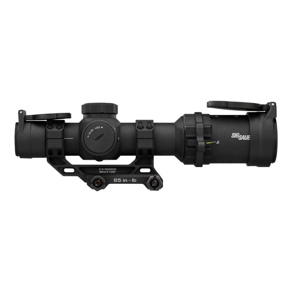 Sig Sauer Tango-MSR Compact Rifle Scope 1-6x24mm 30mm SFP BDC6 Illum Black with Mount Picture of Sig Sauer SIG TANGO MSR COMPACT 1-6X24 30MM SFP ILLUMINATED BDC 6 W/ MOUNT