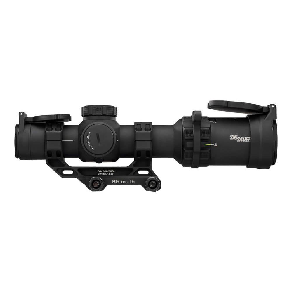Sig Sauer Tango-MSR Compact Rifle Scope 1-8x24mm 30mm SFP BDC8 Illum Black with Mount Picture of Sig Sauer SIG TANGO MSR COMPACT 1-8X24 30MM SFP ILLUMINATED BDC 8 W/ MOUNT