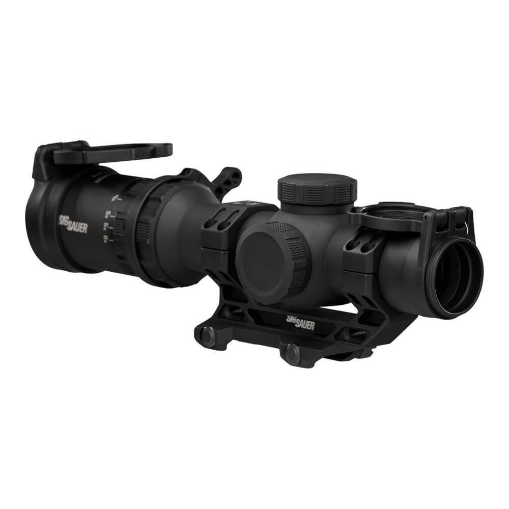 Sig Sauer Tango-MSR Compact Rifle Scope 1-8x24mm 30mm SFP BDC8 Illum Black with Mount Picture of Sig Sauer SIG TANGO MSR COMPACT 1-8X24 30MM SFP ILLUMINATED BDC 8 W/ MOUNT