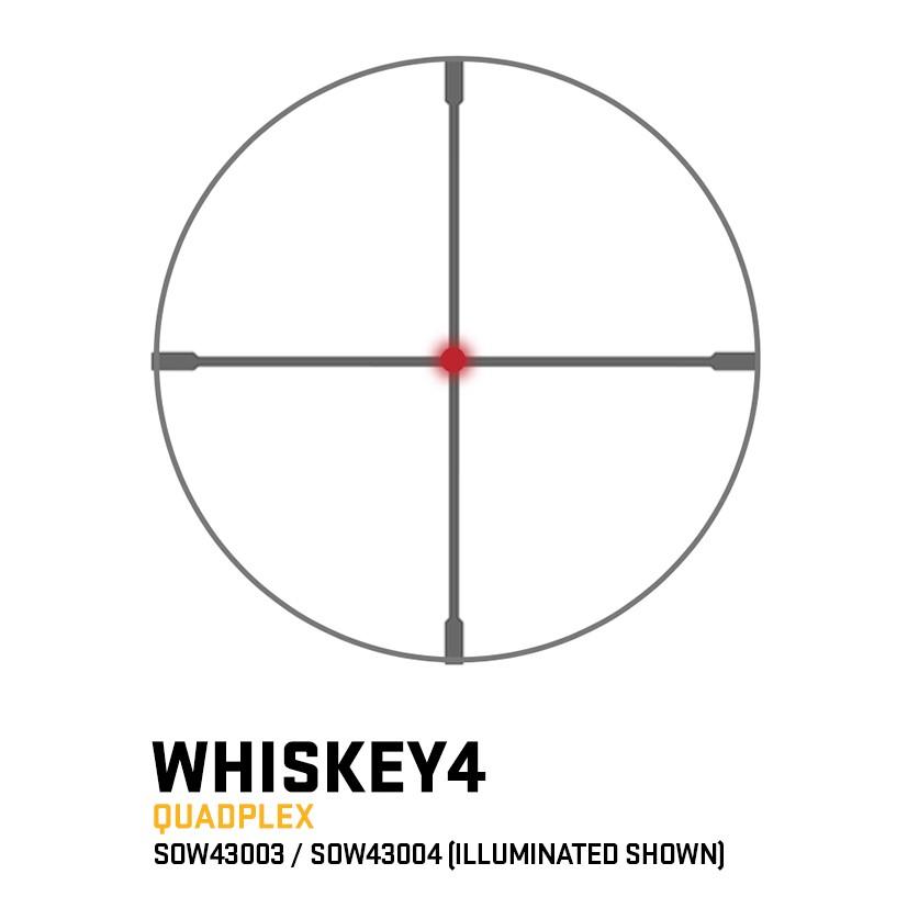 Sig Sauer Whiskey 4 Low Profile Rifle Scope 3-12x44 30mm SFP Hellfire Quadplex Illum Capped 0.25 MOA - Black Picture of Sig Sauer WHISKEY 4 SCOPE 3-12X44MM 30MM SFP HELLFIRE QUADPLEX ILLUM RETICLE BLK