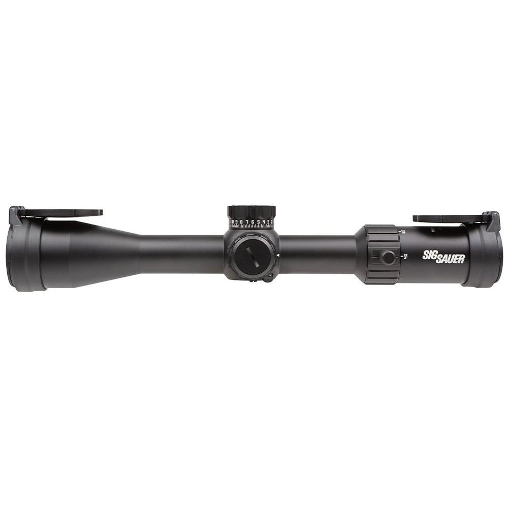 Sig Sauer Whiskey 4 Rifle Scope 4-16x44 30mm FFP MOA Milling Hunter 2.0 Non-Illum Exposed Zero Stop Side Focus - Black Picture of Sig Sauer WHISKEY 4 SCOPE 4-16X44MM 30MM FFP MOA MILLING HUNTER 2.0 SIDE FOCUS