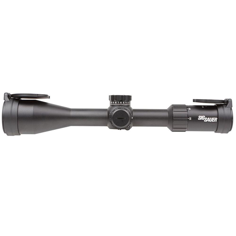 Sig Sauer Whiskey 4 Rifle Scope 5-20X50 30mm FFP MOA MIlling Hunter Illum Exp ZeroStop - Black Picture of Sig Sauer WHISKEY 4 SCOPE 5-20X50MM 30MM FFP ILLUM MOA MILLING HUNTER 2.0 SIDE FOCUS