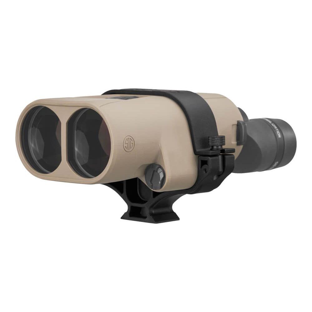 Sig Sauer Binocular Adapter for Zulu6 HDX Pro 50mm Black Picture of Sig Sauer Sig ZULU6 HDX PRO 50MM BINOCULAR ADAPTER BLACK