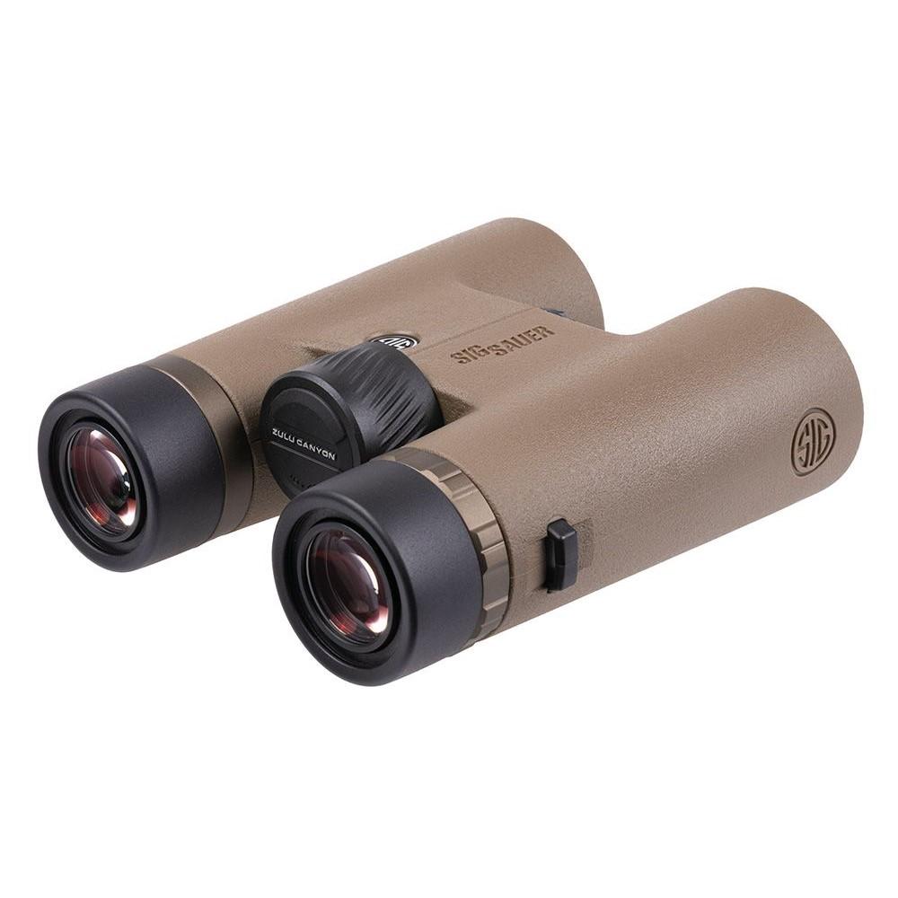 Sig Sauer Canyon HD Binocular 10x42 FDE Picture of Sig Sauer Sig ZULU CANYON HD BINOCULAR 10X42 HD LENS CLOSED BRIDGE