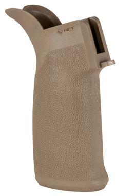Picture of Mission First Tactical Engage AR15/M16 Pistol Grip w/15 degree angle no finger grooves SDE