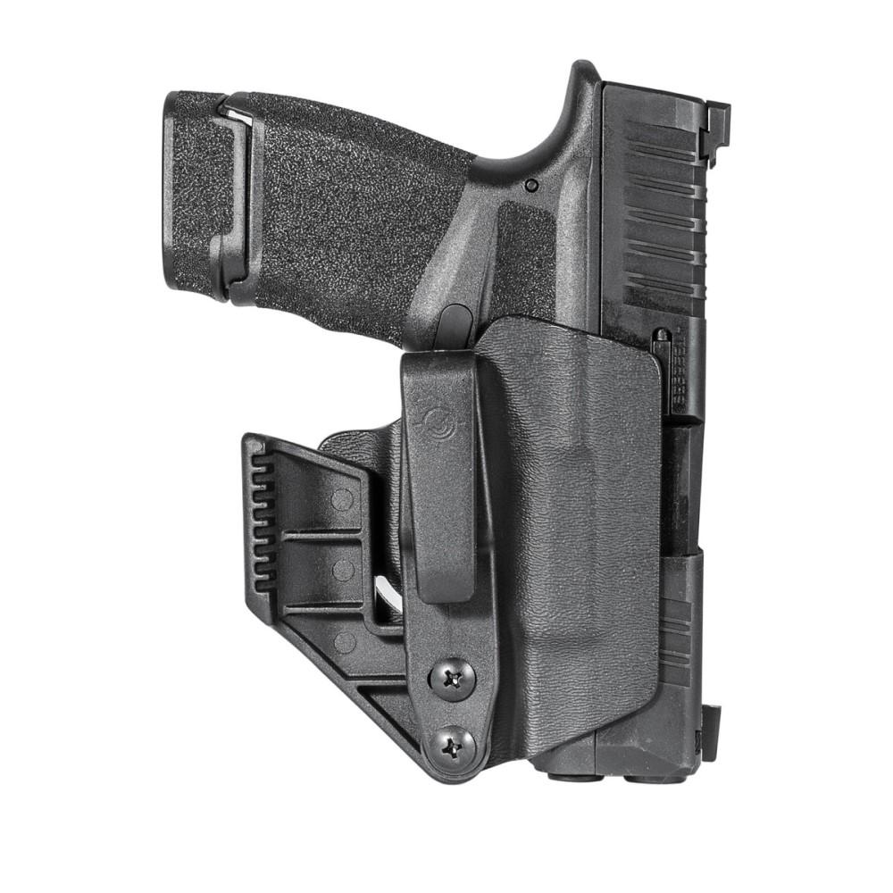 MFT Minimalist Appendix IWB Holster for Springfield Hellcat Micro 9mm Luger Black Ambi Picture of Mission First Tactical MFT Minimalist Appendix IWB Holster Ambi Springfield Hellcat Micro 9mm