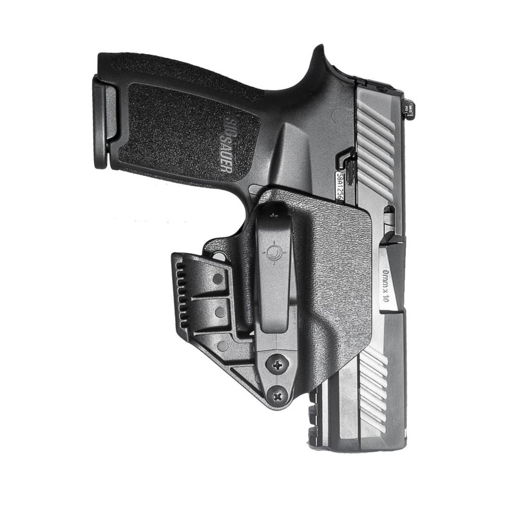Mission First Tactical Minimalist AIWB Holster for Sig Sauer P320 Black Ambi Picture of Mission First Tactical MFT Minimalist Appendix IWB Holster Ambi Sig P320 Full/Comp/Carry