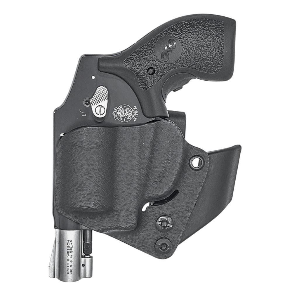 MFT Minimalist Appendix IWB Holster for Smith & Wesson J Frame Revolvers Black Ambi Picture of Mission First Tactical MFT Minimalist Appendix IWB Holster Ambi Smith & Wesson J Frame Revolvers