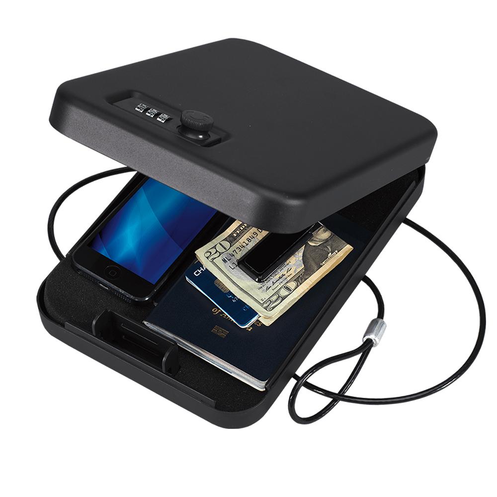 Stack-On Portable Security Case Small with Combo Lock