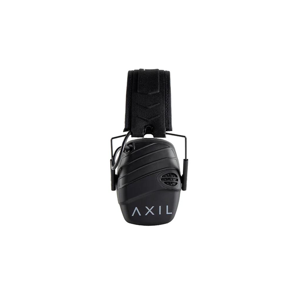 Axil TRACKR Electronic Ear Muffs 25dB Black Picture of AXIL Axil TRACKR Electronic
