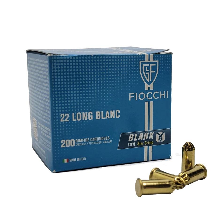 Fiocchi Handgun Blanks .22 LR Blanks 100/ct Picture of Fiocchi Ammunition FIOCCHI 22 LONG RIFLE BLANKS 200RD