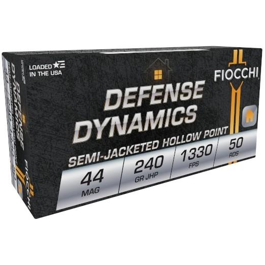 Fiocchi Pistol Shooting Dynamics Handgun Ammunition .44 Mag 240 gr JHP 1330 fps 50/ct Picture of Fiocchi Ammunition FIOCCHI 44 MAGNUM 240GR JHP 50RD