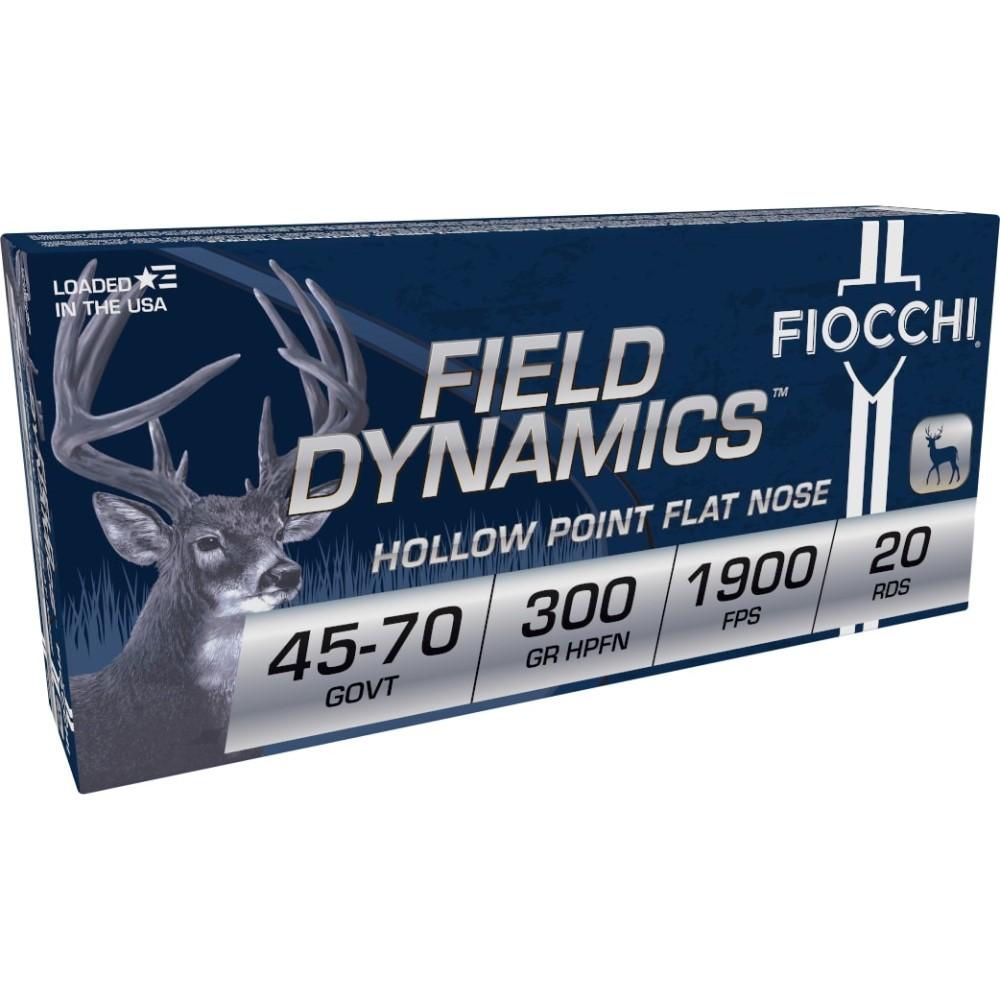 Fiocchi Extrema Rifle Ammunition 45-70 Govt 300 gr JHC 1900 fps 20/ct Picture of Fiocchi Ammunition FIOCCHI 45-70 Govt. 300gr JHC 20RD