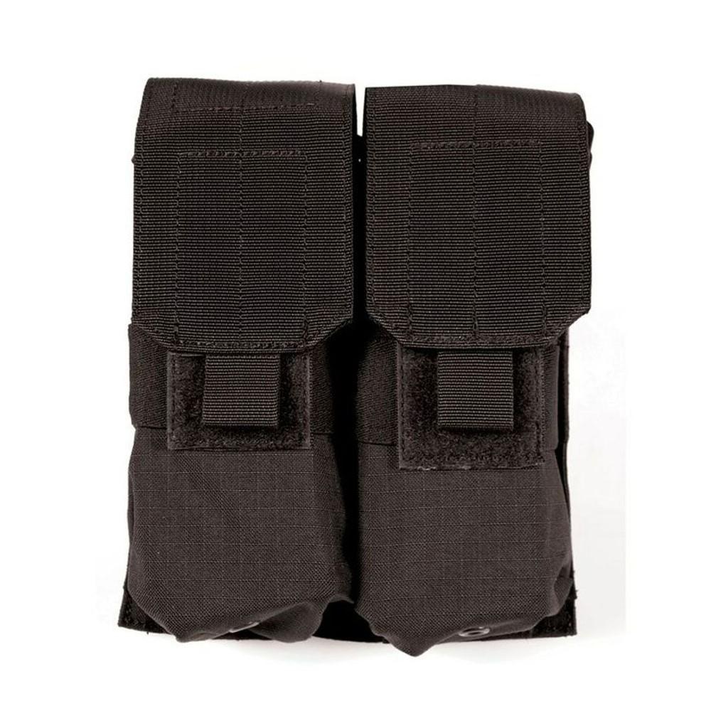 Blackhawk STRIKE M4 Double Mag Pouch Black Holds 4 Picture of Blackhawk STRIKE M4/M16 Dble Mag Pch Holds 4 - Black (03/21=1773)