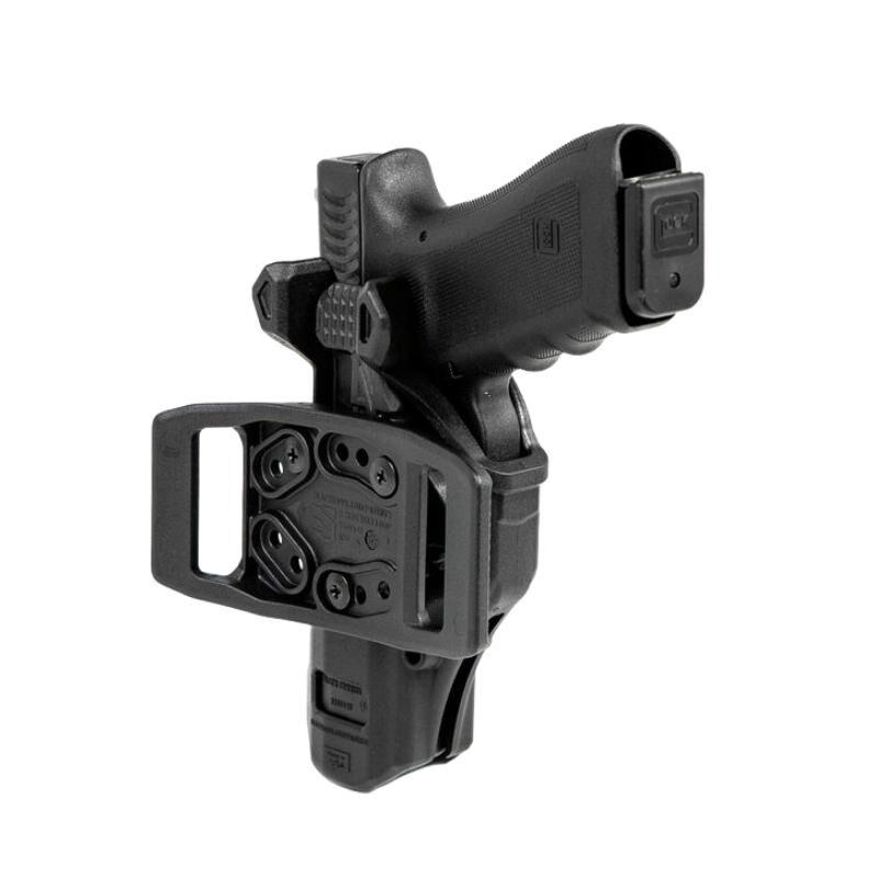 Blackhawk T-Series Level 2 Compact Holster for Glock 19/26/27 Black RH Picture of Blackhawk T-SERIES L2C (COMPACT) Glock 19/26/27 Black RH