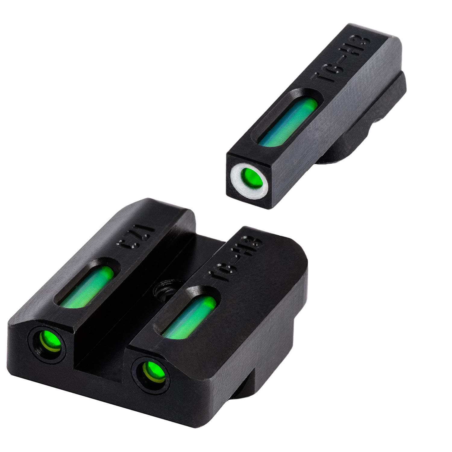 Truglo TFX Tritium Fiber-Optic Xtreme Handgun Sight Set For CZ P10 Picture of TRUGLO TFX CZ P10 SET