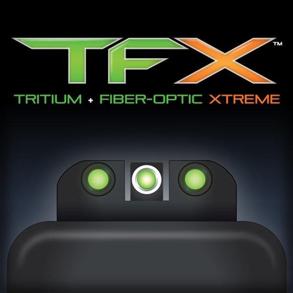 Truglo TFX Pro Tritium Fiber-Optic Day/Night Handgun Sight Fits S&W J-Frame - FRONT SIGHT ONLY - OrangeRN Picture of TRUGLO TFX S&W J-FRM FRNT PRO ORN