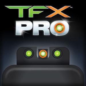 Truglo TFX Pro Tritium/Fiber-Optic Day/Night Sights - Walther PPS (Except M2) - Orange Outline Front/Green Rear Picture of TRUGLO TFX PRO BRITESITE WALTHER PPS SET ORN
