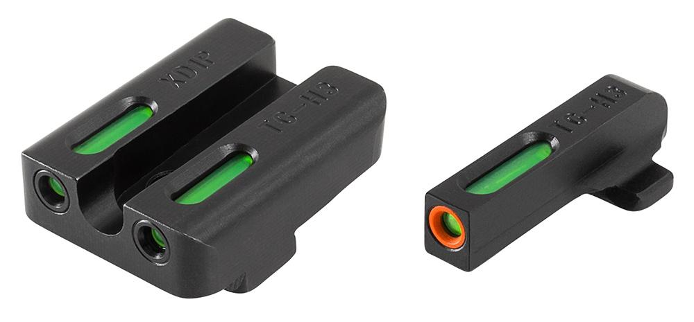 Truglo TFX Pro Tritium/Fiber-Optic Day/Night Sights Fit Springfield XD|Springfield XDM (excluding 5-1/4 in Comp Series)|Springfield XDS - Orange Outline Picture of TRUGLO TFX PRO BRITESITE SPRINGFIELD XDXDM & XDS ORANGE