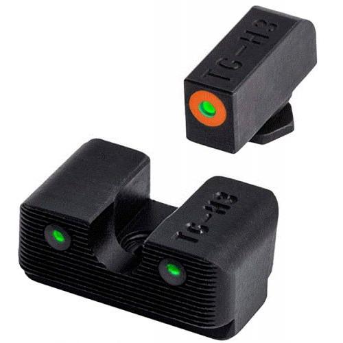 Truglo Tritium Pro Night Sight Set for Glock 42 43 MOS Orange Picture of TRUGLO TRUGLO TRITIUM PRO GLOCK 42/43 MOS SET - ORANGE