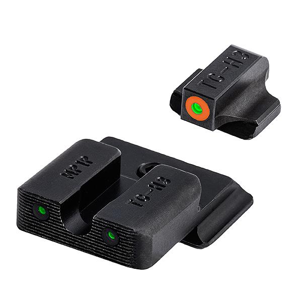 MTruglo Tritium Pro Night Sight Set for Select S&W M&P models - Orange Picture of TRUGLO TRIT PRO S&W M&P SET ORN