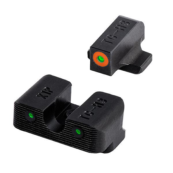 Truglo Tritium Pro Night Sight Set Springfield XD Series - Orange Picture of TRUGLO TRIT PRO SF XD SET ORN