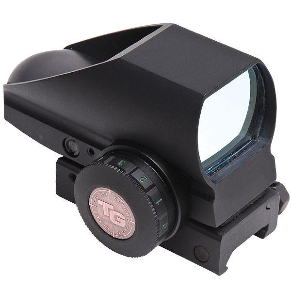 Truglo Tru-Brite Dual Color Open Red Dot Sight - 24x34mm 5 MOA Red/Green Dot  Black Picture of TRUGLO TACTICAL REDDOT OPEN DUAL BLK