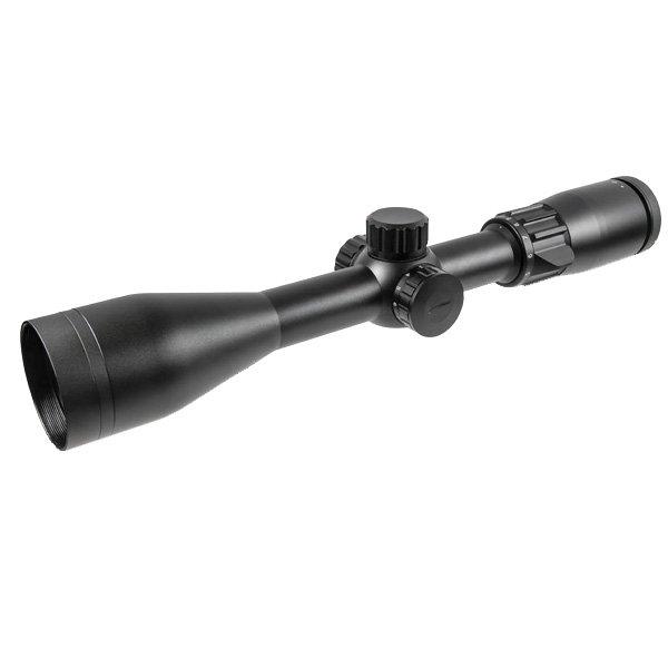 Truglo Intercept Rifle Scope - 3-9x42mm Illuminated BDC Reticle Black Matte Picture of TRUGLO Scope INT 3-9X42 IR BDC BLK