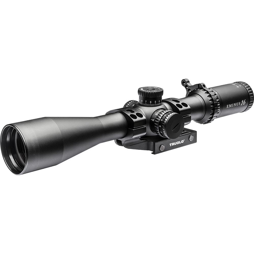 Truglo EMINUS16 Rifle Scope - 4-16x44mm SF 30mm Illum. TacPlex Reticle w/ APTUS-M1 Mount Black Picture of TRUGLO SCP EMI 4-16X44 30MM IR ML 1PC
