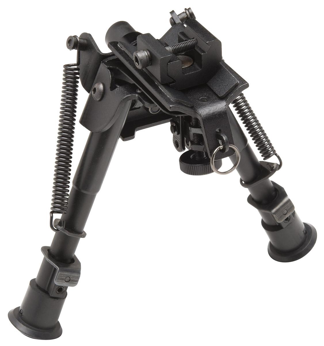 Truglo Tac-Pod Pivoting Adjustable Bipod - Adjustable from 6-9"
