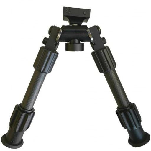Truglo Tac-Pod Carbon Bipod 6"-9" Picatinny Mount Black Picture of TRUGLO TAC-POD CRBN RAILMNT 6-9"