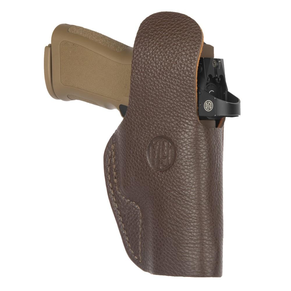 Picture of 2nd Amendment 1791 LLC 1791 Fair Chase Deer Skin IWB Holster Size 5 Brown LH