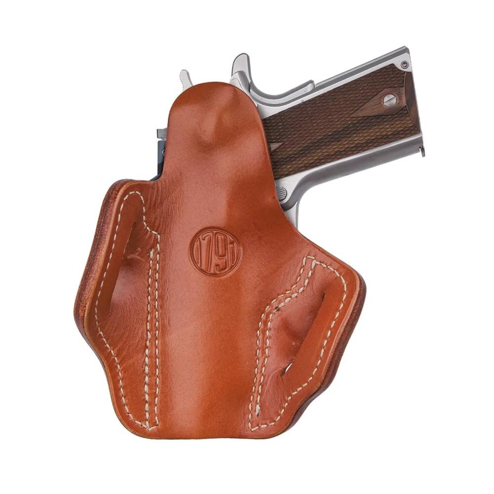 1791 Optic Ready Belt Holster Size 1S Classic Brown RH Picture of 2nd Amendment 1791 LLC Optic Ready Belt Holster Size 1S Classic Brown RH