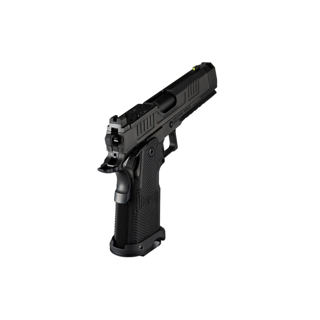 Alpha Foxtrot AF1911-ROMULUS Handgun 9mm Luger 17(1)&20(1)rd Magazines 4.25" Compensated Threaded Barrel Picture of Alpha Foxtrot Alpha Foxtrot AF1911-ROMULUS 4.25" COMP THREAD Barrel 9mm