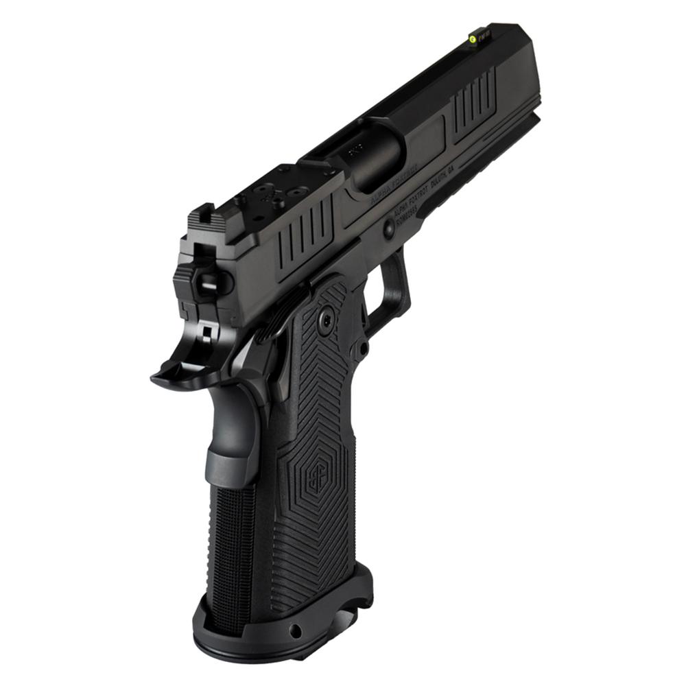 Alpha Foxtrot AF1911 Romulus Handgun 9mm Luger 17rd (1) & 20rd (1) Magazines 5" Barrel Black OR Picture of Alpha Foxtrot AF1911-ROMULUS 9mm 5in Std Bbl DLC Blk MOS Cut