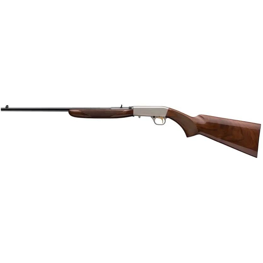Browning Semi-Auto 22 Grade II Octagon Rifle .22 LR 10rd Magazine 19.375" Barrel Walnut Picture of Browning Firearms Browning SA GR-II OCTAGON S 22 LR