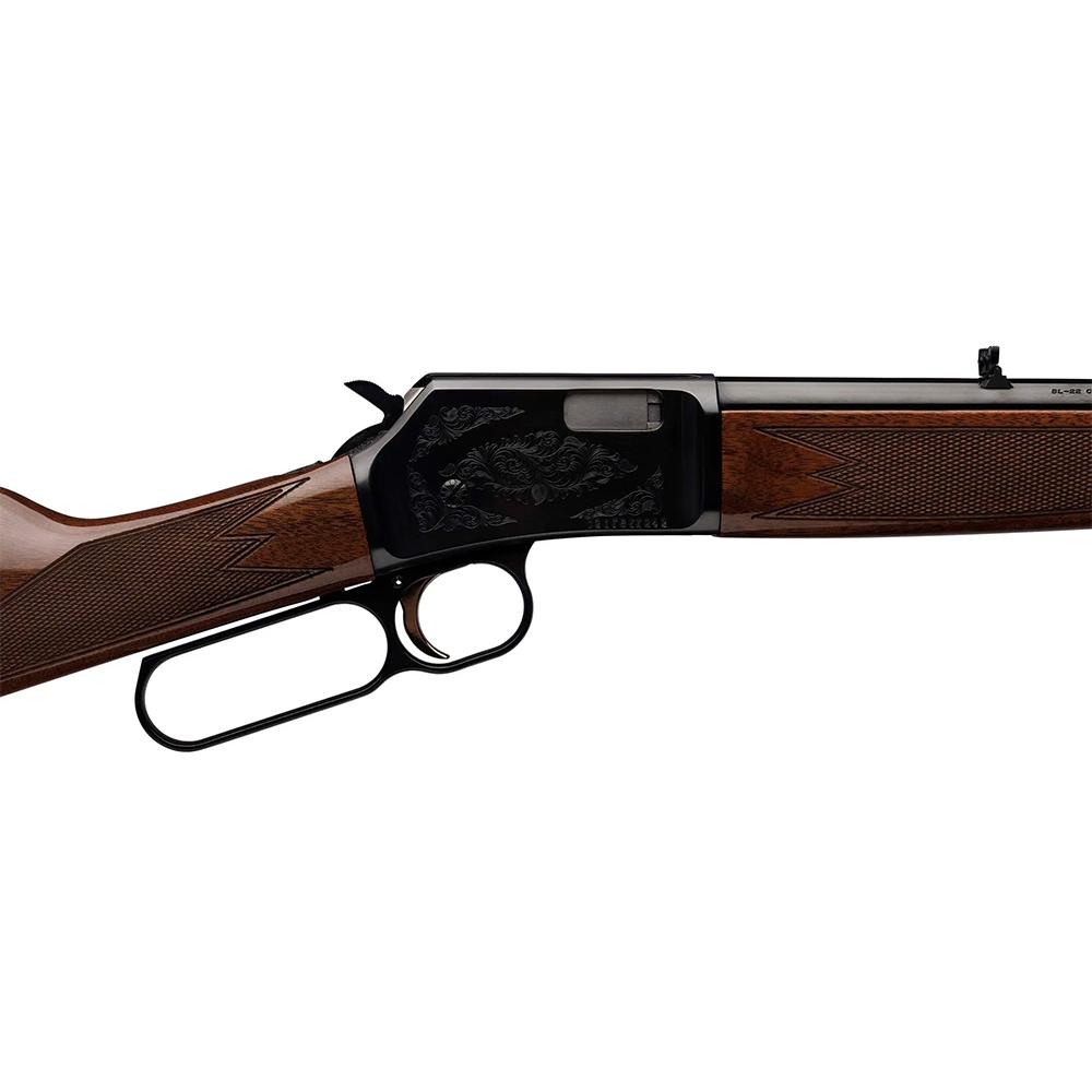 Browning BL-22 Grade II Rifle .22 LR 15rd Capacity 20" Barrel Walnut Picture of Browning Firearms Browning BL-22 GRII S 22 S-L-LR